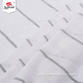 Soft Hand Feel White Rayon Durable Stretch Fabric